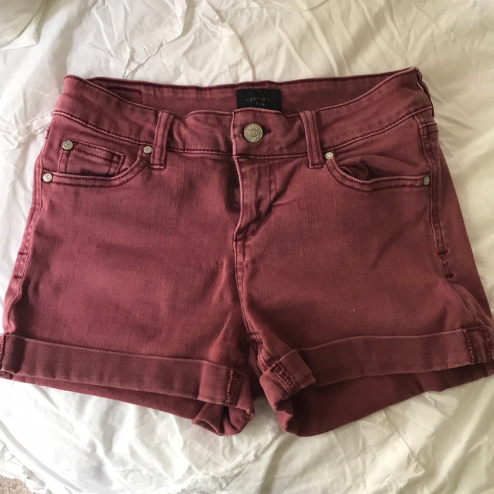 Pink shorts